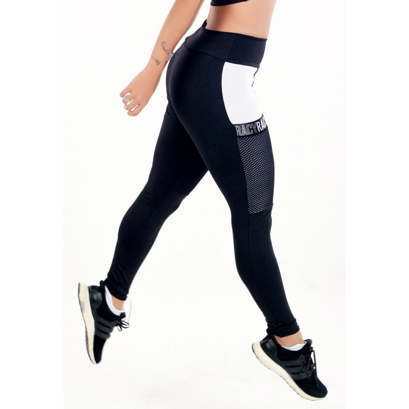 Calça Legging Cintura Alta Marsala com Bolso e Elástico