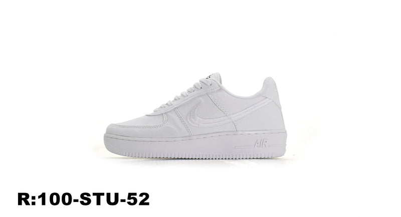 Tênis Nike Air Force 1 x Stussy FOSSIL